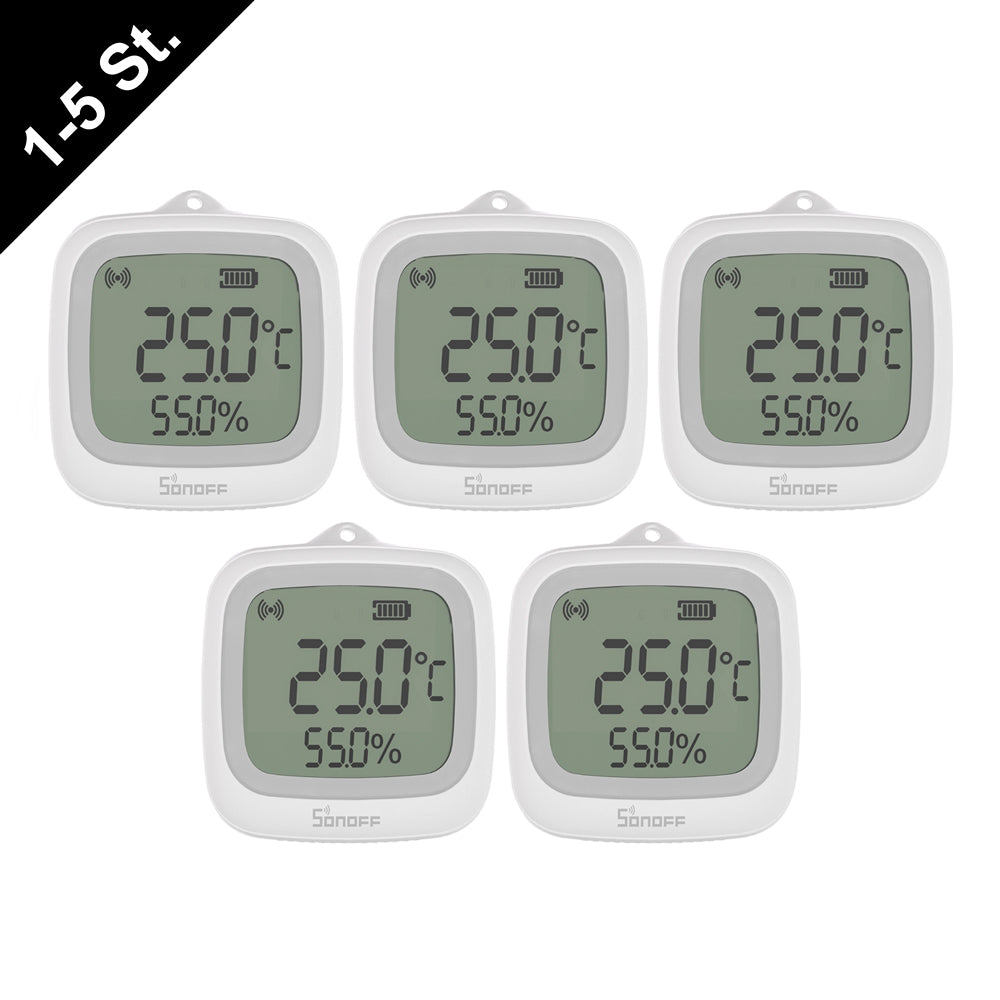 Sonoff SNZB-02WD ZIGBEE 3.0 IP65 Temperatur Feuchtigkeitssensor mit LCD Display