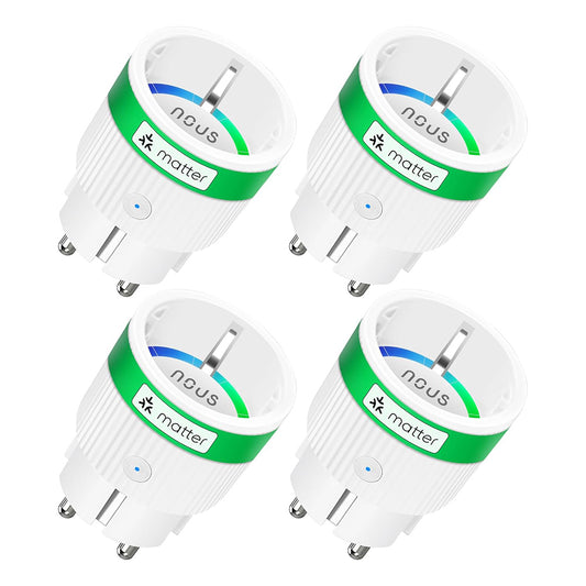4X Nous A8M 16A 3840W Energy Monitoring Matter Smart Socket