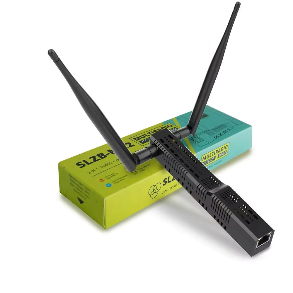 SMLIGHT SLZB-MR2 Zigbee Thread Multiradio CC2652P EFR32MG21 LAN PoE USB Wi-Fi