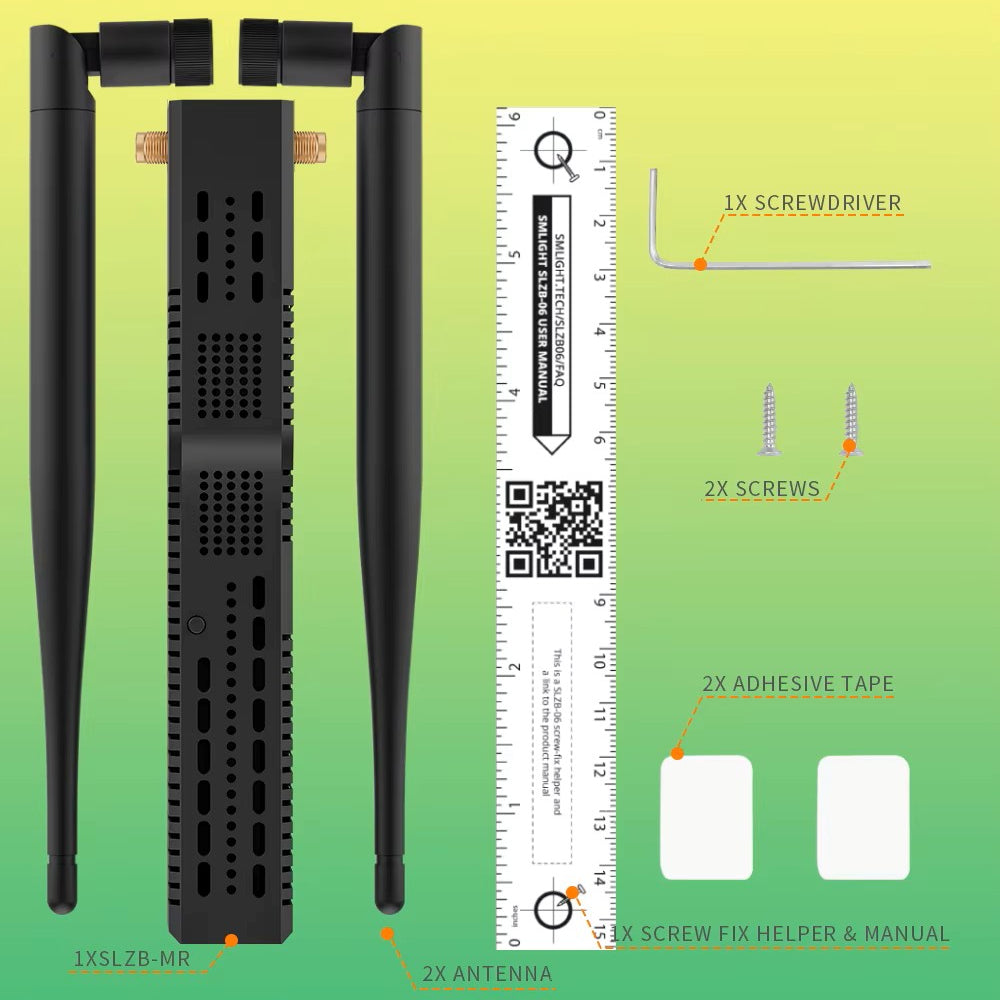 SMLIGHT SLZB-MR2 Zigbee Thread Multiradio CC2652P EFR32MG21 LAN PoE USB Wi-Fi