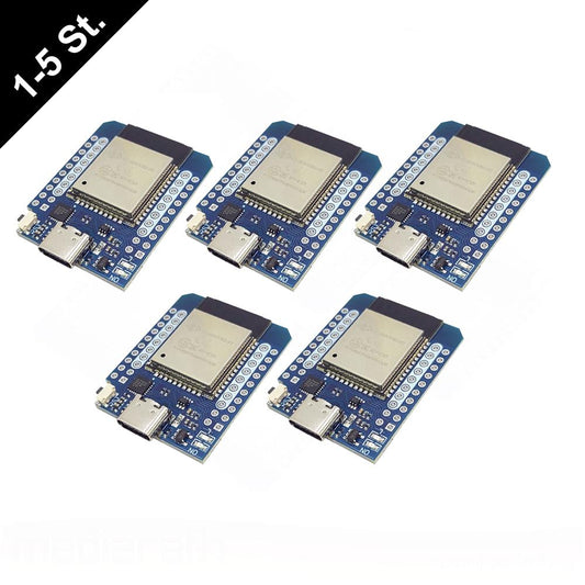 D1 Mini NodeMCU ESP32 WROOM WiFi IoT Dev Kit Board Arduino - USB-C Tasmota 15