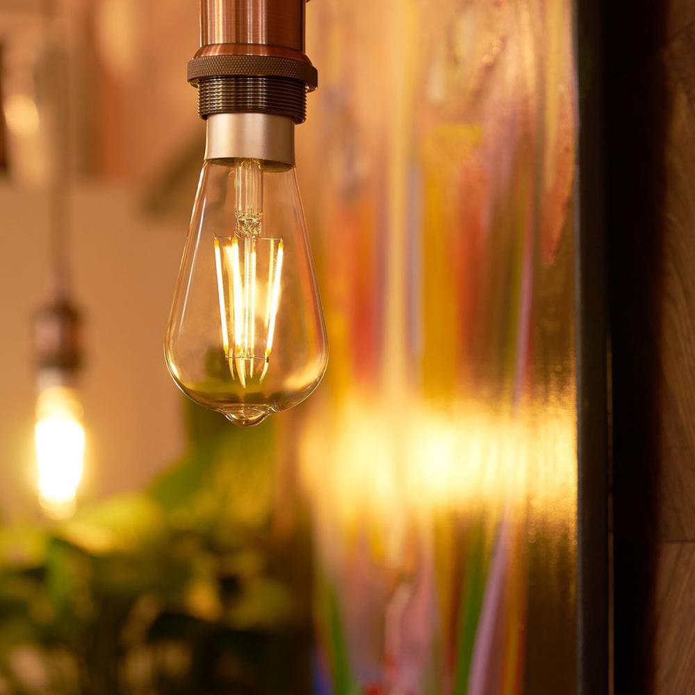 Shelly Vintage ST64 LED WiFi Retro Lampe 7 Watt E27 Sockel Dimmbar Tasmota 14