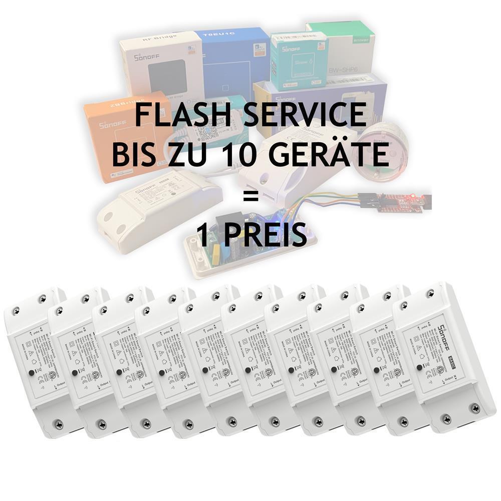 Tasmota Flash Service for Sonoff, Blitzwolf, Gosund, Shelly, Arilux, ESP Device