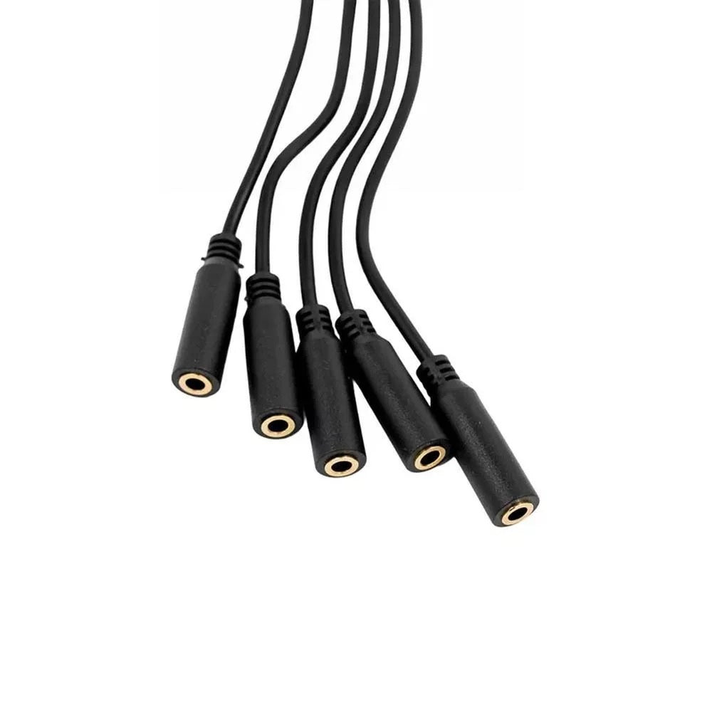 Shelly Splitter 1to5 - 3.5mm Jack - Analog 0-30V Add-On für The Pill by Shelly
