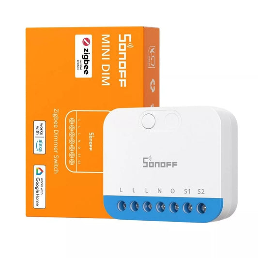SONOFF MINI-ZBDIM Mini Extreme Zigbee Dimmer Switch Power Monitoring 400W Max