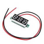 Load the image into the gallery viewer, LED Voltmeter Voltage Digital Display 0.28 Inch 2.5V-30V - Various Colors - NEW
