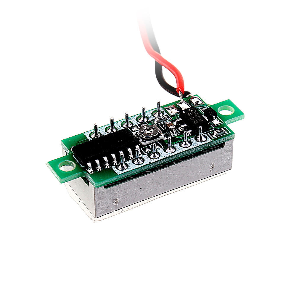 LED Voltmeter Spannung Digital Anzeige 0.28 Zoll 2,5V-30V - diverse Farben - NEU
