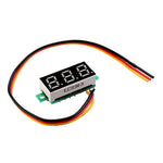 Load the image into the gallery viewer, LED Voltmeter Voltage Digital Display 0.28 inch 0V-100V - Various Colors - NEW
