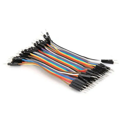 40 Pin Dupont Jumper Cable 10/20/30cm F-F, M-M, M-F 2.54mm Breadboard Arduino