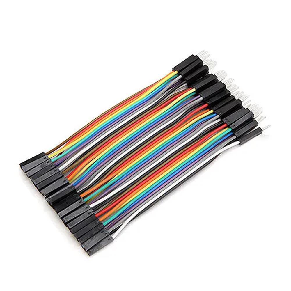 40 Pin Dupont Jumper Cable 10/20/30cm F-F, M-M, M-F 2.54mm Breadboard Arduino
