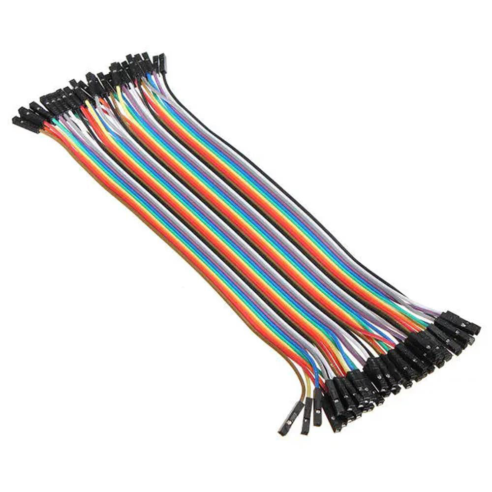40 Pin Dupont Jumper Cable 10/20/30cm F-F, M-M, M-F 2.54mm Breadboard Arduino