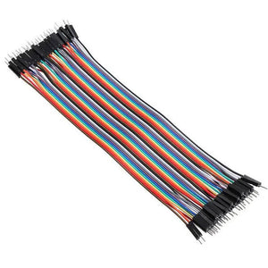 40 Pin Dupont Jumper Kabel 10/20/30 cm F-F, M-M, M-F 2,54 mm Breadboard Arduino
