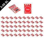 Lade das Bild in den Galerie-Viewer, TTP223 2,5-5,5V Kapazitiver Capacitive Touch Button Sensor Arduino Raspberry Pi
