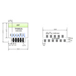 Lade das Bild in den Galerie-Viewer, ESP-02S TYWE2S ESP8285 ESP8266 WiFi Modul Arduino IDE Serial Board Tasmota 13

