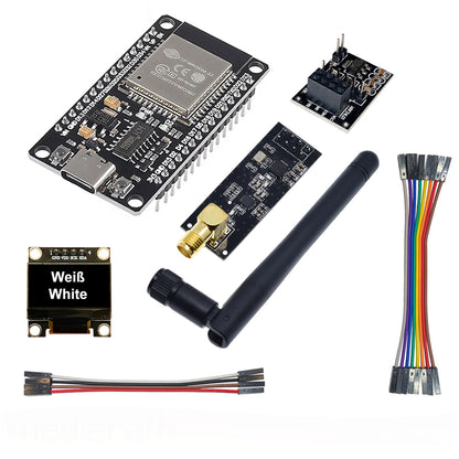 OpenDTU Hoymiles DIY Kit Display SSD1306 ESP32 NRF24L01+ Antenne Socket Kabel PV