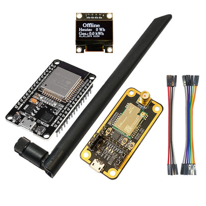 OpenDTU Hoymiles DIY Kit Display SSD1306 ESP32 CMT2300A Antenna Cable HMS HMT