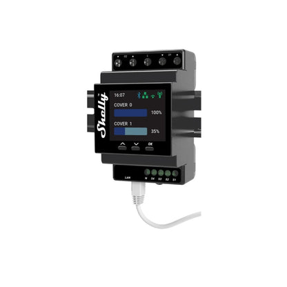 Shelly Pro Dual Cover Shutter PM DIN Wi-Fi  LAN Bluetooth Two Covers Controller