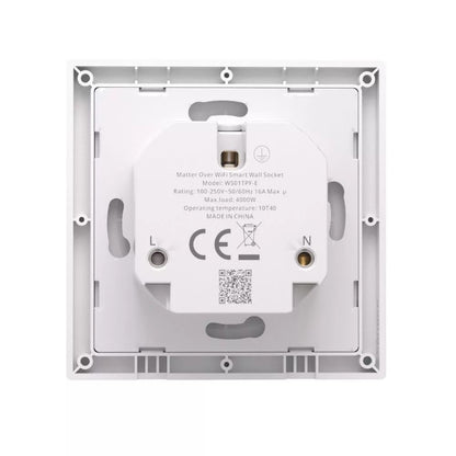 SONOFF WS01TPF-E Orb Socket Matter Wall Socket 16A Energy Monitoring – White