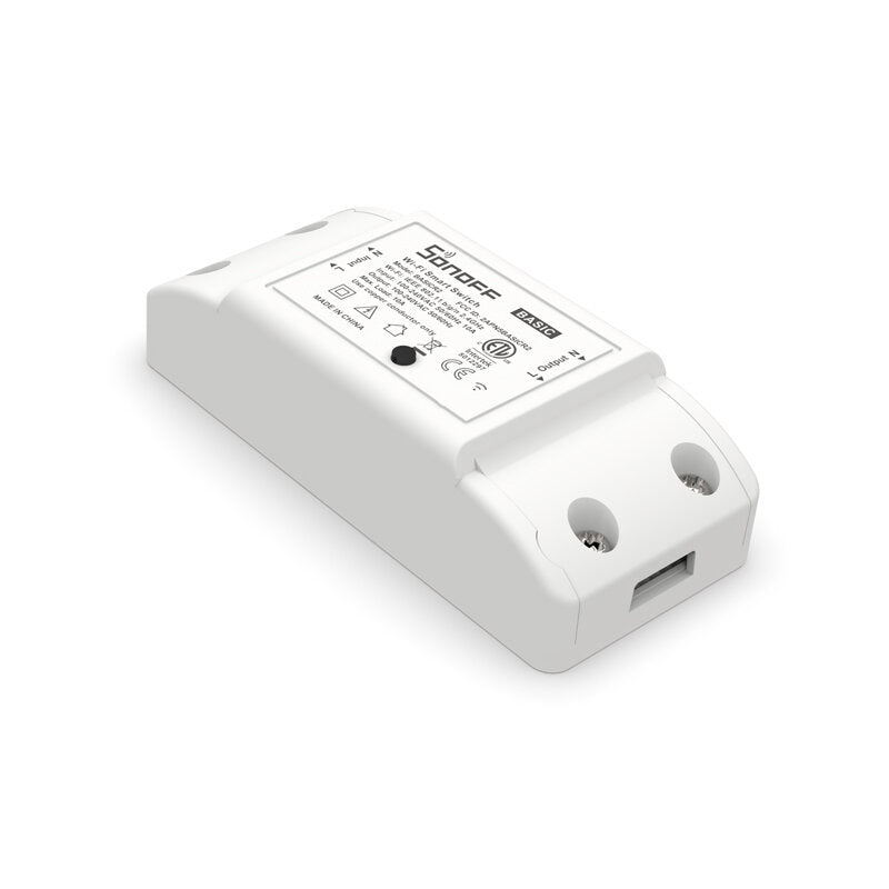 2X SONOFF BASIC R2 WiFi Smart Switch - Tasmota 13 - Alexa kompatibel - iobroker