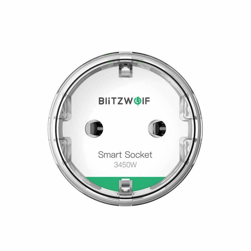 BlitzWolf BW-SHP6 Pro 15A 3450W SP111 Consumption metering WiFi Socket Tasmota