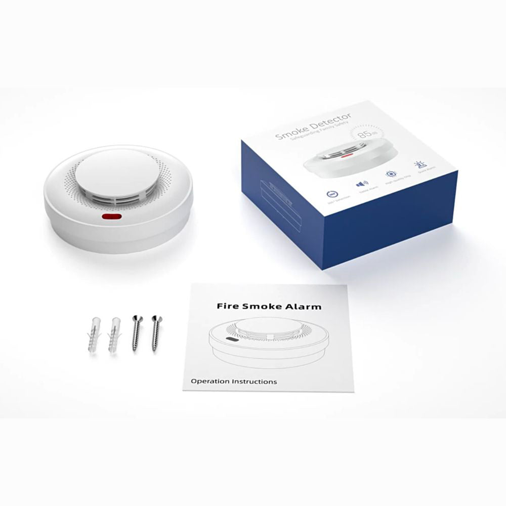 Smart Rauchmelder - Smoke Detector - 433MHZ - RF - Funk für Sonoff RF Bridge