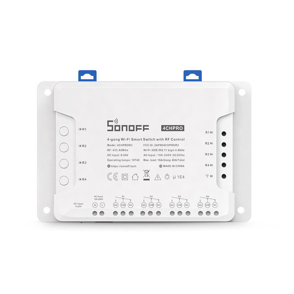 SONOFF 4CH PROR3 - WiFi + 433MHz - Tasmota 14 - Alexa compatible - iobroker