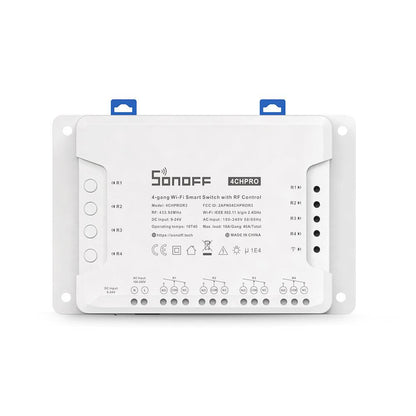 SONOFF 4CH PROR3 - WiFi + 433MHz - Tasmota 14 - Alexa compatible - iobroker