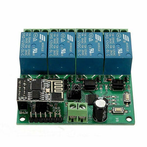 LC Technology 12V 4 Kanal Relais 4 Channel Relay ESP8266 WIFI - Tasmota 13 NEU