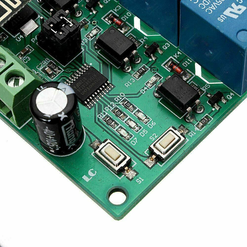 LC Technology 12V 4 Channel Relay 4 Channel Relay ESP8266 WIFI - Tasmota 14 NEW