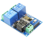 Load the image into the gallery viewer, LC Technology 5V 2 Channel Relay 2 Channel Relay ESP8266 WiFi - TASMOTA NEW

