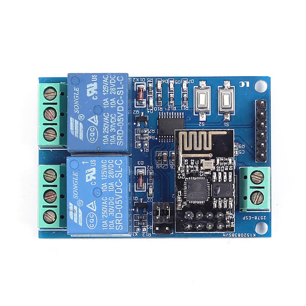 LC Technology 5V 2 Kanal Relais 2 Channel Relay ESP8266 WIFI - Tasmota 15 NEU