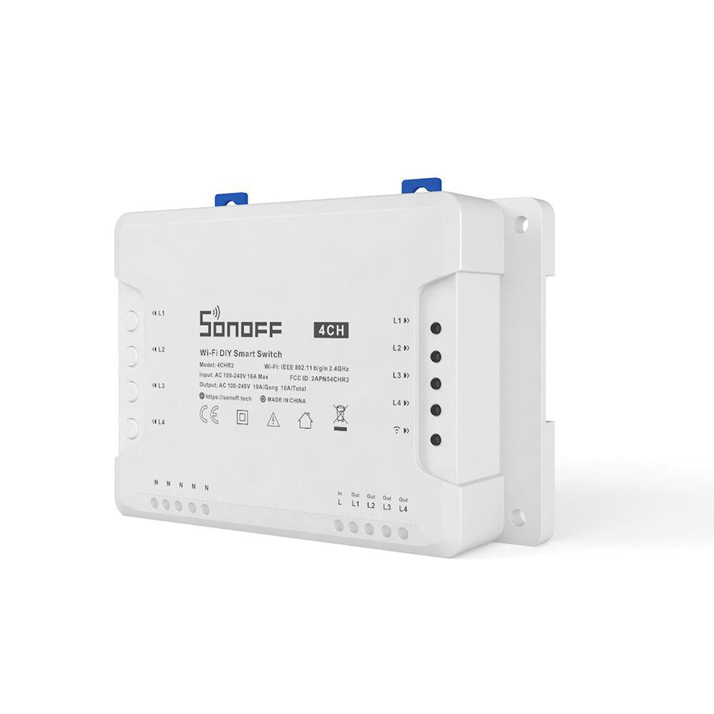 SONOFF 4CH R3 - 4 Kanäle WiFi - Tasmota 13 - Alexa kompatibel - iobroker - NEU