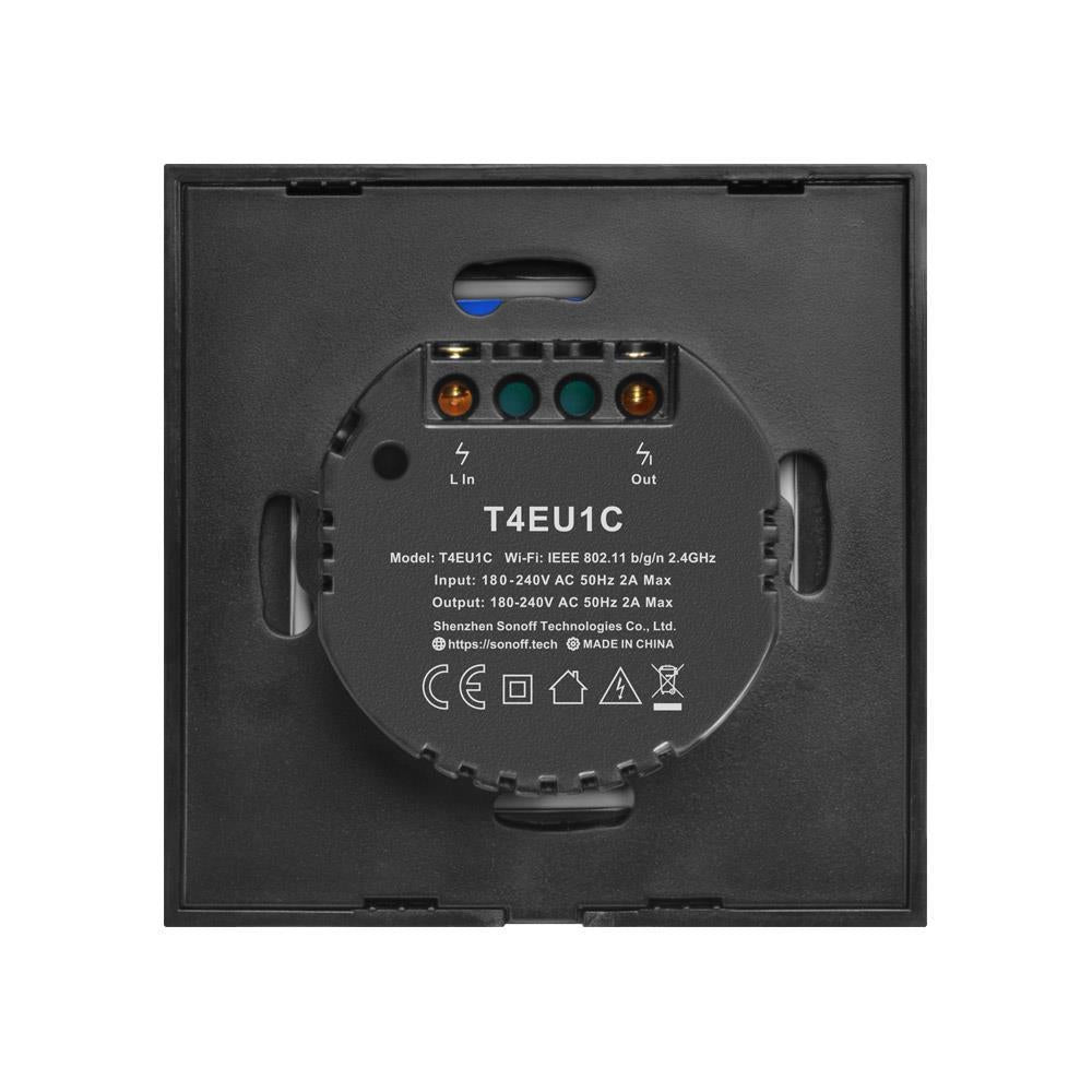 SONOFF TX-T4EU1C WiFi Ein-Draht Smart Wandschalter - Tasmota 14 Alexa ioBroker
