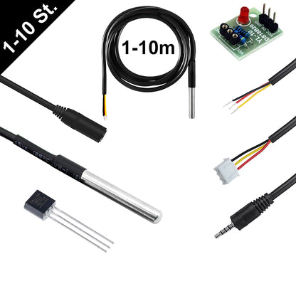 DS18B20 Wasserdichter Temperatur Sensor DIY Smart Home Sonoff Arduino Raspberry