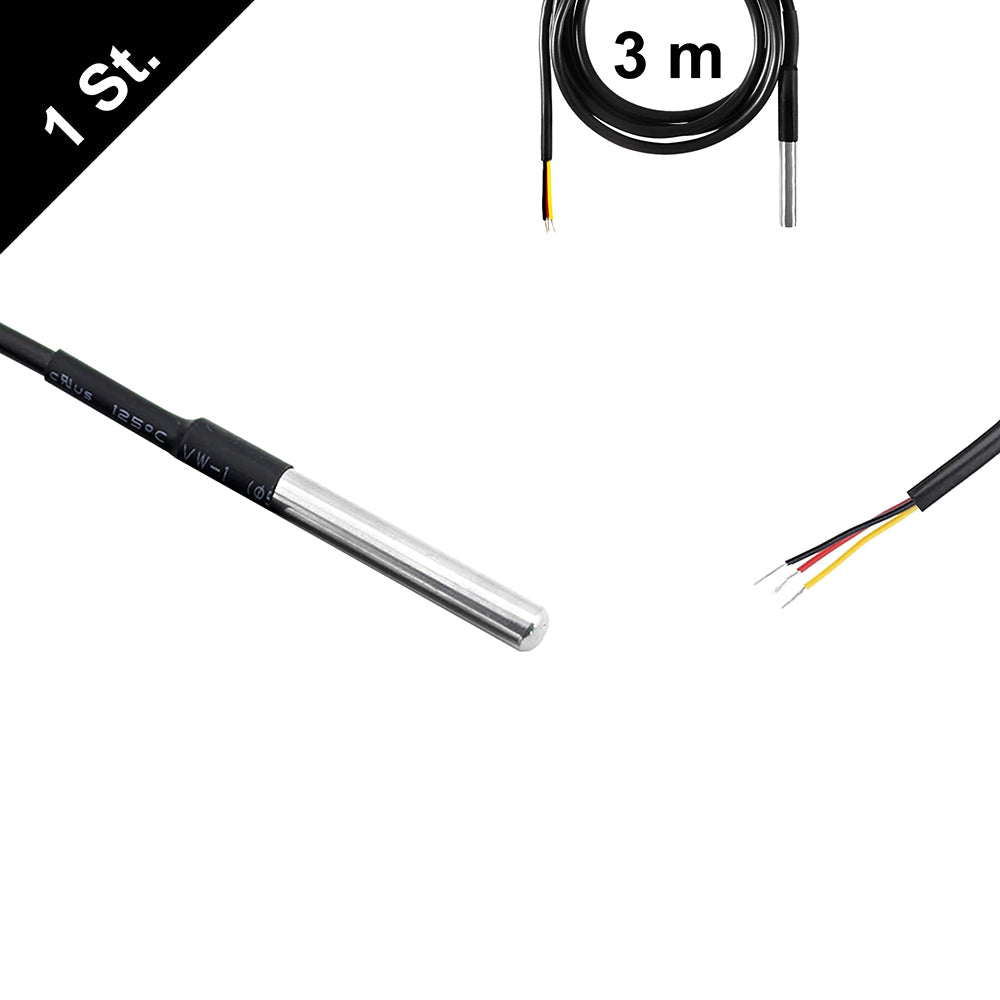 DS18B20 Wasserdichter Temperatur Sensor DIY Smart Home Sonoff Arduino Raspberry
