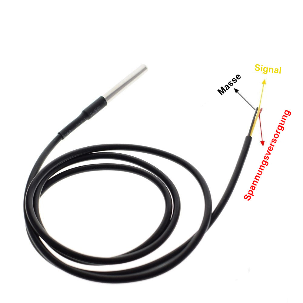 DS18B20 Wasserdichter Temperatur Sensor DIY Smart Home Sonoff Arduino Raspberry