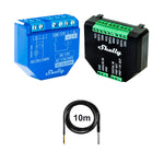 Lade das Bild in den Galerie-Viewer, Shelly Plus 1 + Plus Addon + DS18B20 Temp Sensor 16A DC-AC Smart WiFi Relais
