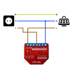 Load the image into the gallery viewer, Shelly Plus 1PM 16A DC-AC Switch Relay WiFi Power Metering Tasmota PV

