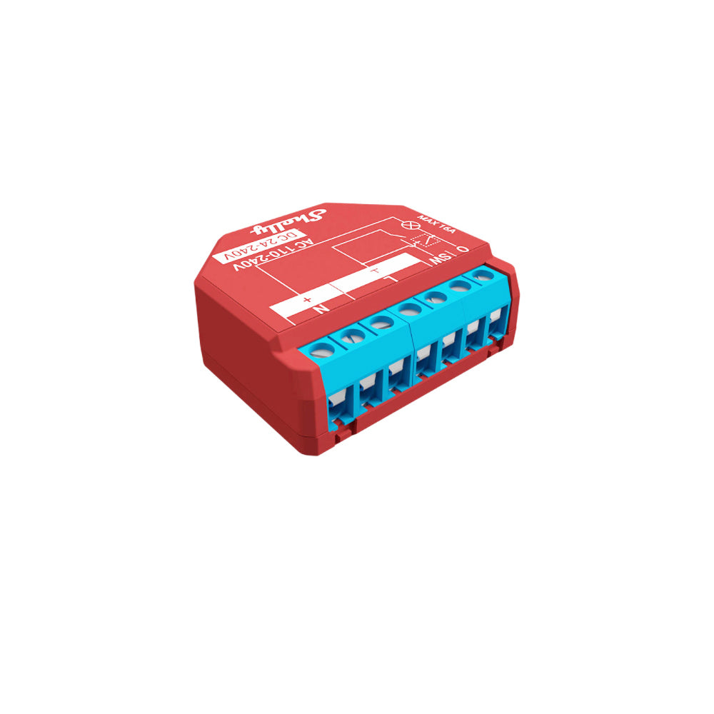 Shelly 1PM Gen3 16A DC-AC Power Metering opt. Plus Addon & DS18B20 Temp Sensor
