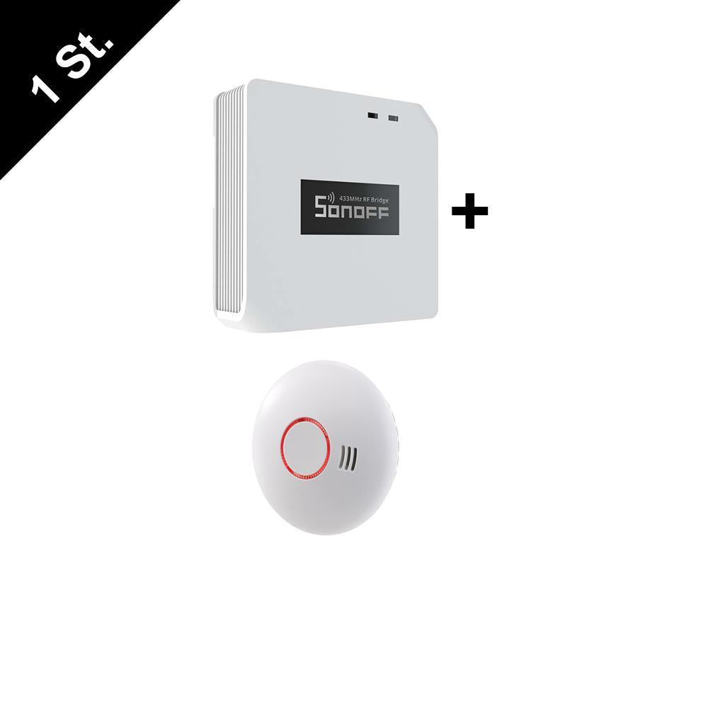 Unitec EIM-213 Funk Rauchmelder Sonoff RF BridgeR2 WiFi RF Smart Hub Tasmota 15