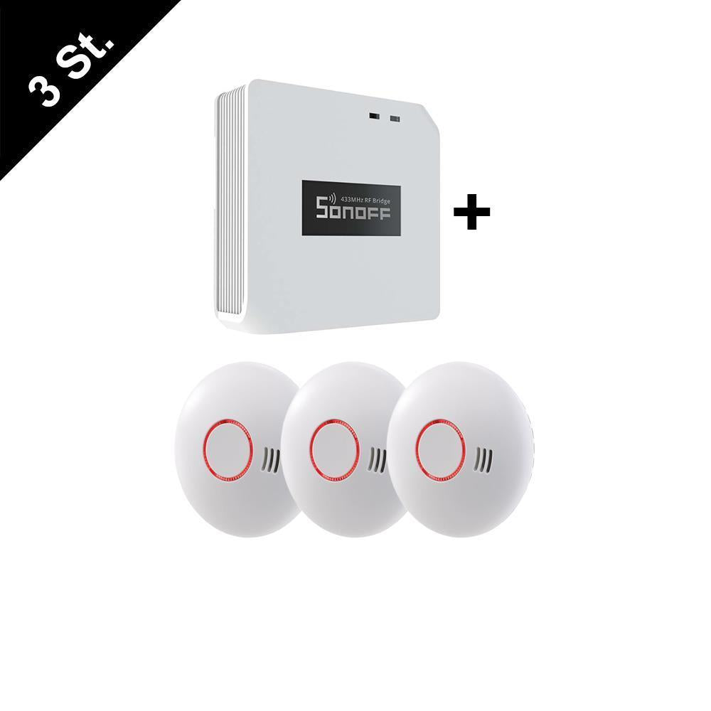 Unitec EIM-213 Funk Rauchmelder Sonoff RF BridgeR2 WiFi RF Smart Hub Tasmota 15