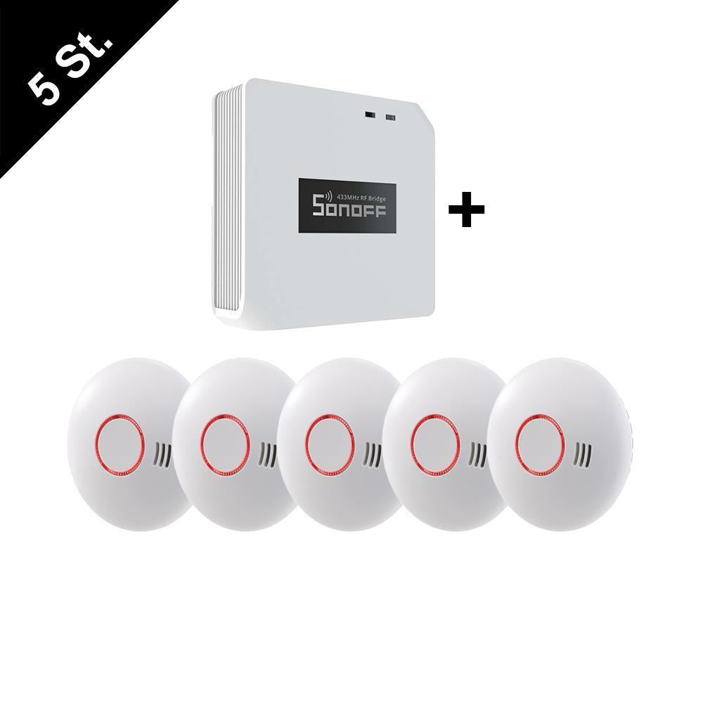 Unitec EIM-213 Funk Rauchmelder Sonoff RF BridgeR2 WiFi RF Smart Hub Tasmota 15