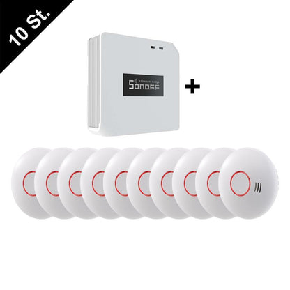 Unitec EIM-213 Funk Rauchmelder Sonoff RF BridgeR2 WiFi RF Smart Hub Tasmota 15