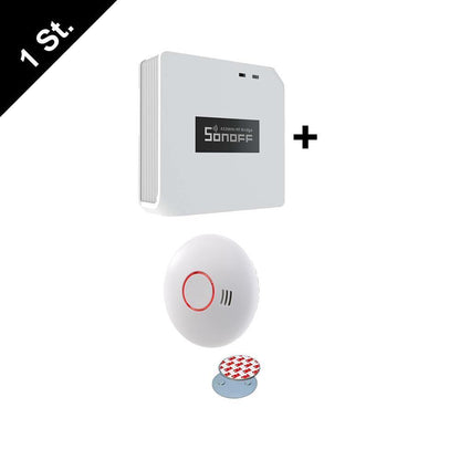 Unitec EIM-213 Funk Rauchmelder Sonoff RF BridgeR2 WiFi RF Smart Hub Tasmota 15