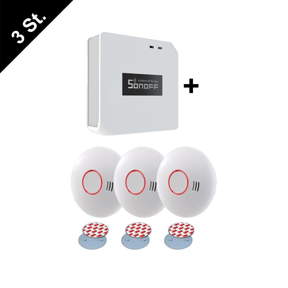 Unitec EIM-213 Funk Rauchmelder Sonoff RF BridgeR2 WiFi RF Smart Hub Tasmota 15