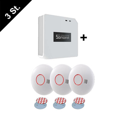 Unitec EIM-213 Funk Rauchmelder Sonoff RF BridgeR2 WiFi RF Smart Hub Tasmota 15