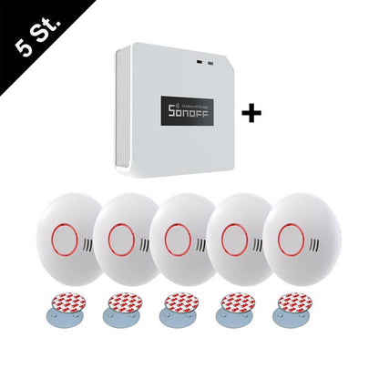 Unitec EIM-213 Funk Rauchmelder Sonoff RF BridgeR2 WiFi RF Smart Hub Tasmota 15