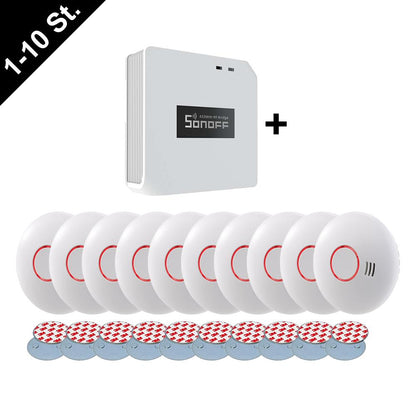 Unitec EIM-213 Funk Rauchmelder Sonoff RF BridgeR2 WiFi RF Smart Hub Tasmota 15