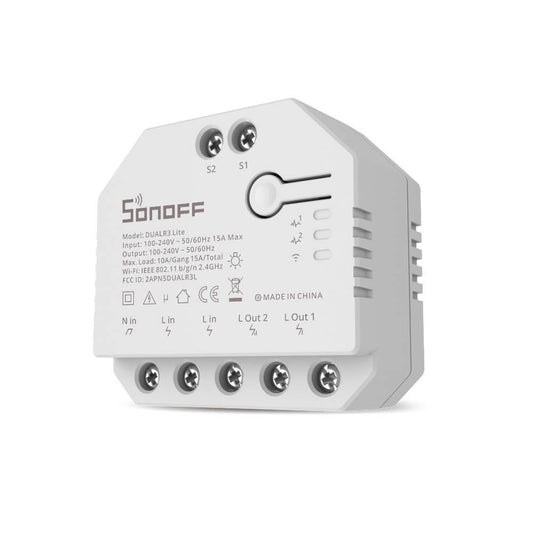 SONOFF DUAL R3 LITE 2 Kanal WiFi Smart Switch Tasmota 13 - Alexa - iobroker