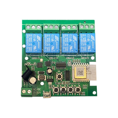 4 Kanal 4CH Zigbee Radio RF 433 Relais Schalter Modul DC AC Gehäuse Remote
